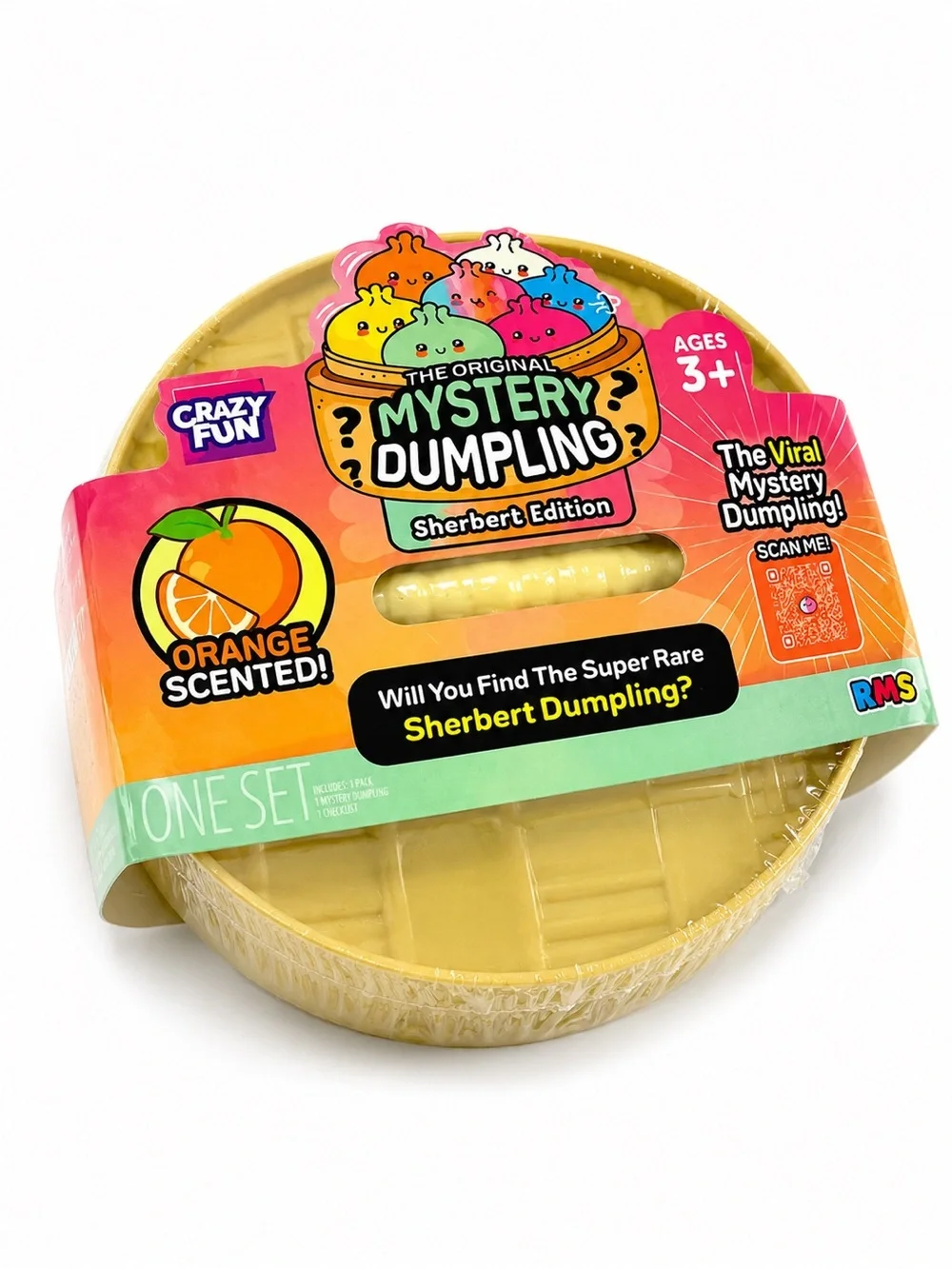 Crazy Fun Original Mystery Dumpling Sherbert Edition (Orange Scented)